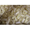Vrac dominos de nougat tendre Citron 15% d'amandes - 3 kg